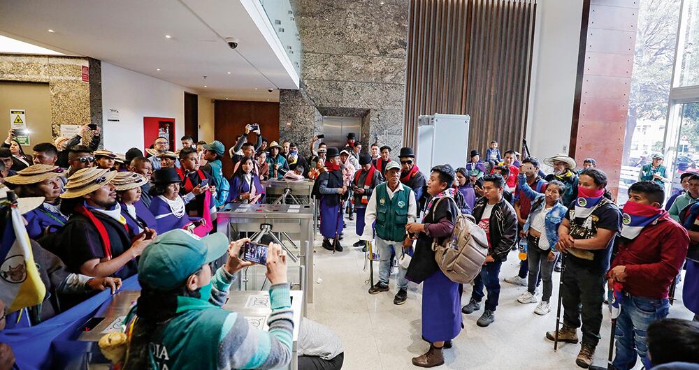 Los indígenas tuvieron comportamientos violentos. 