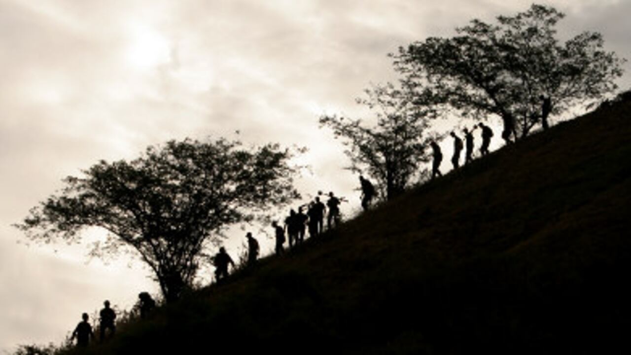 Erradicación de cultivos ilícitos en El Peñol (Nariño), 2007.