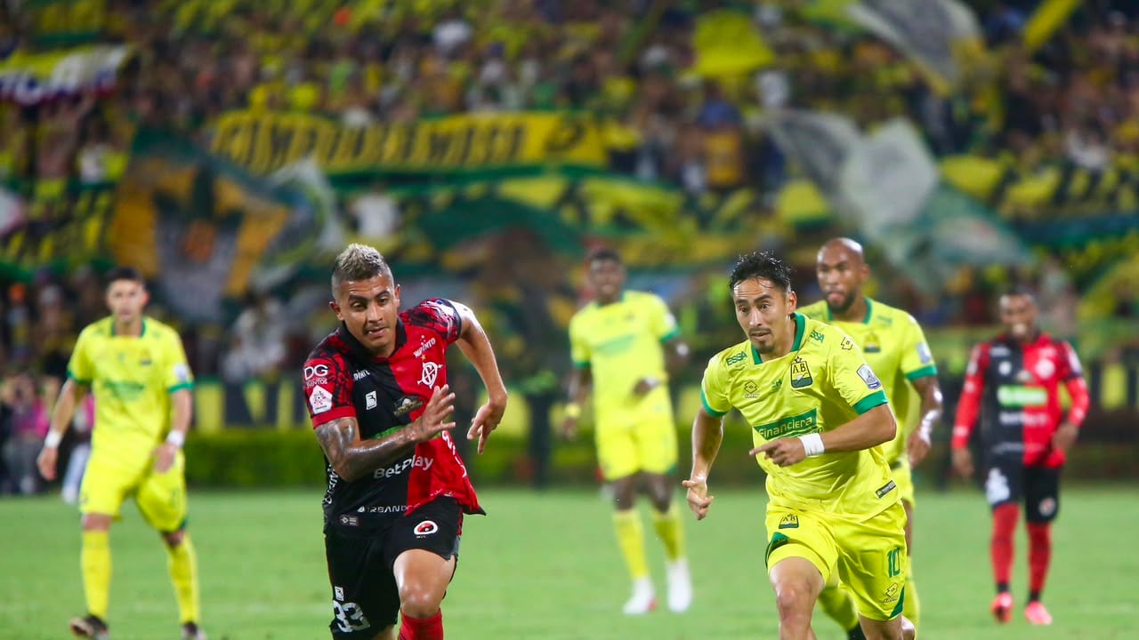 Imagen del juego entre Bucaramanga y Cúcuta por la tercera fecha de la Liga BetPlay 2026-ll.