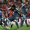 Nicolás Vikonis ganó con Millonarios la liga colombiana ante Santa Fe.