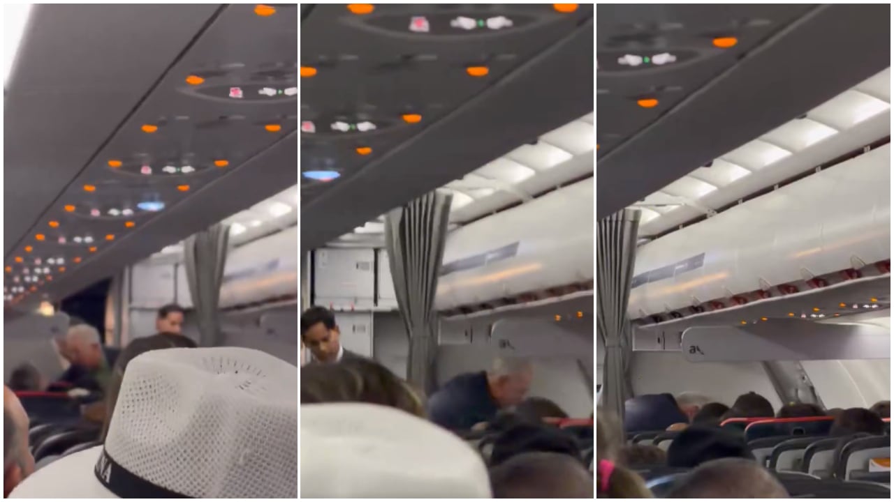 El expresidente Álvaro Uribe subiendo a un avión, el 18 de mayo de 2026.