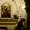 BUENOS AIRES, ARGENTINA - MARCH 15: View of the Church of San Carlos and Maria Auxiliadora where Jorge Mario Bergoglio was baptised when he was a baby, on March 15, 2013 in Buenos Aires, Argentina. Since his election as new Pope of the Catholic Church, international media outlets have pointed out the austere life of the former Argentine Archbishop. Jorge Mario Bergoglio, now known as Pope Francis, spent his early years in the neighborhood of Flores, in Buenos Aires City, where he was born on December 17th of 1936. He is one of the five children of a couple of Italian immigrants. He graduated as a chemistry technician at E.N.E.T Nº 27 Hipólito Yrigoyen School and when he was 21 he decided to join the Catholic Seminary in Villa Devoto, Buenos Aires. Member of the Jesuits, he became a priest on December of 1969. He graduated in Philosophy from the Colegio Máximo San José in San Miguel, in the outskirts of Buenos Aires. In 1992 he was appointed Bishop of Buenos Aires. Six years later, he replaced Antonio Quarracino. In 2001 was created a cardinal by Pope John Paul II with the title of cardinal-priest of San Roberto Bellarmino. He had several administrative positions in the Roman Curia. On March 13th of 2013, he was elected Pope by the Conclave. Francis, as he decided to be called in honor to the Saint Francis of Asis, is the Pope number 266 and the first non-European pontiff of the new era. (Photo by Grupo44/LatinContent via Getty Images)