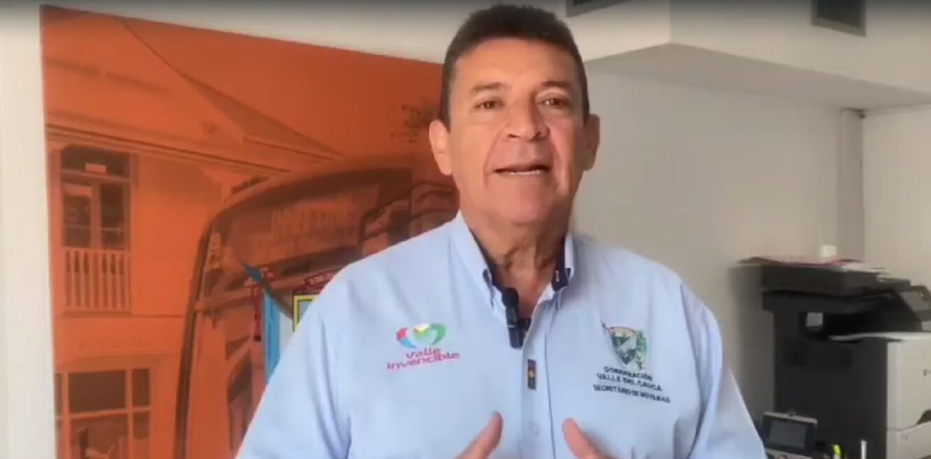 Secretario de Movilidad y Transporte del Valle.