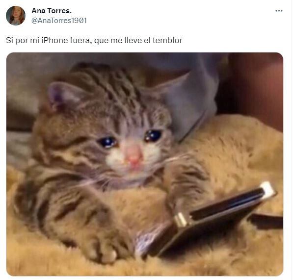 Meme iPhone Temblor