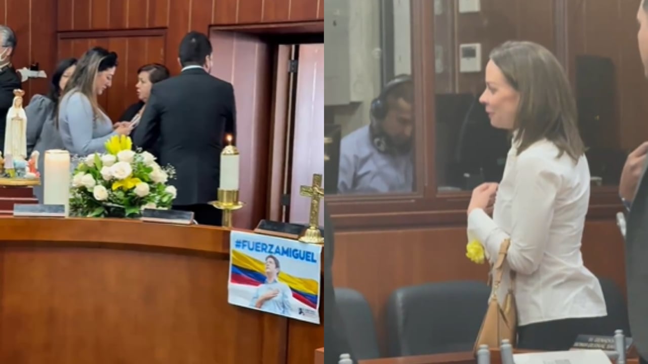 Misa Comisión Tercera Senado de la República Miguel Uribe Turbay.