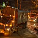 Segundo día de evacuación de camiones hacia Buenaventura.