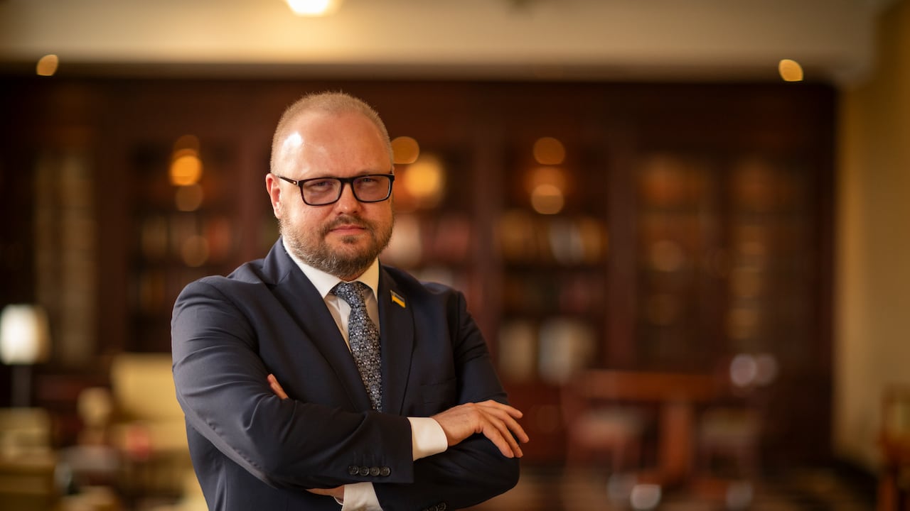 Yuriy Polyukhovych, embajador de Ucrania en Colombia.