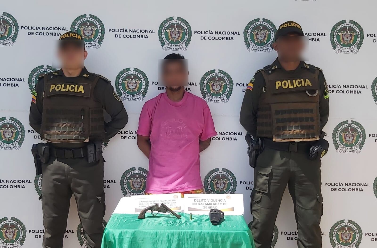 Capturado por violencia intrafamiliar en Bolívar