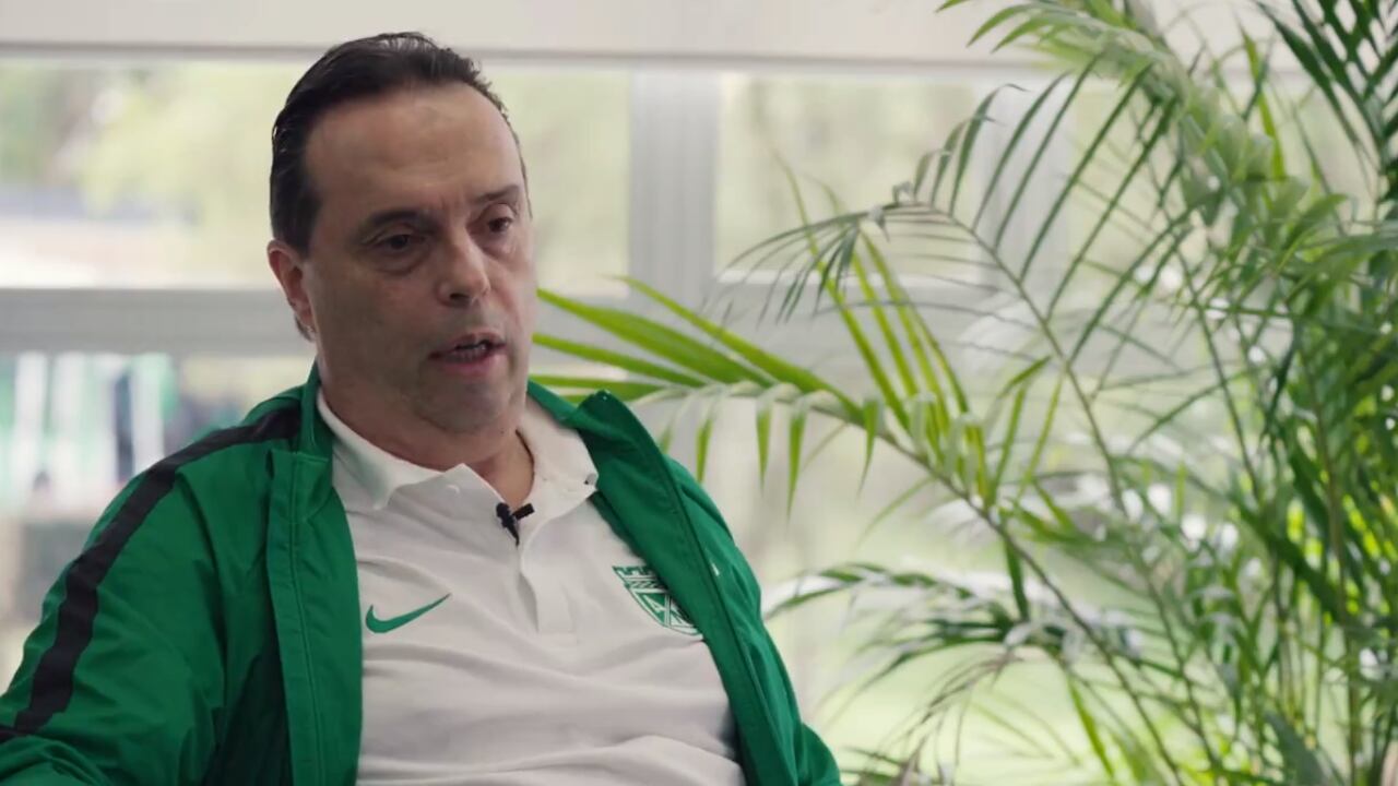 Mauricio Navarro, presidente de Atlético Nacional