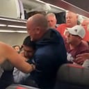 Un hombre decidió enfrentar Patel y someterlo en el piso