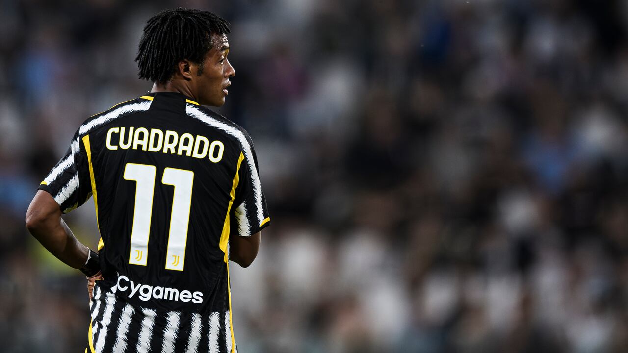 Juan Guillermo Cuadrado terminó siendo titular con Juventus