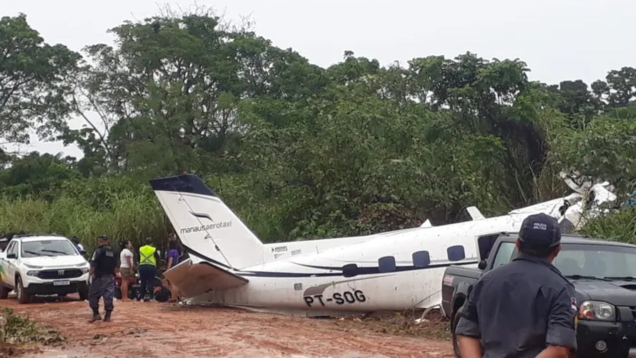 El avión había salido de Manaos con dirección a Barcelos.