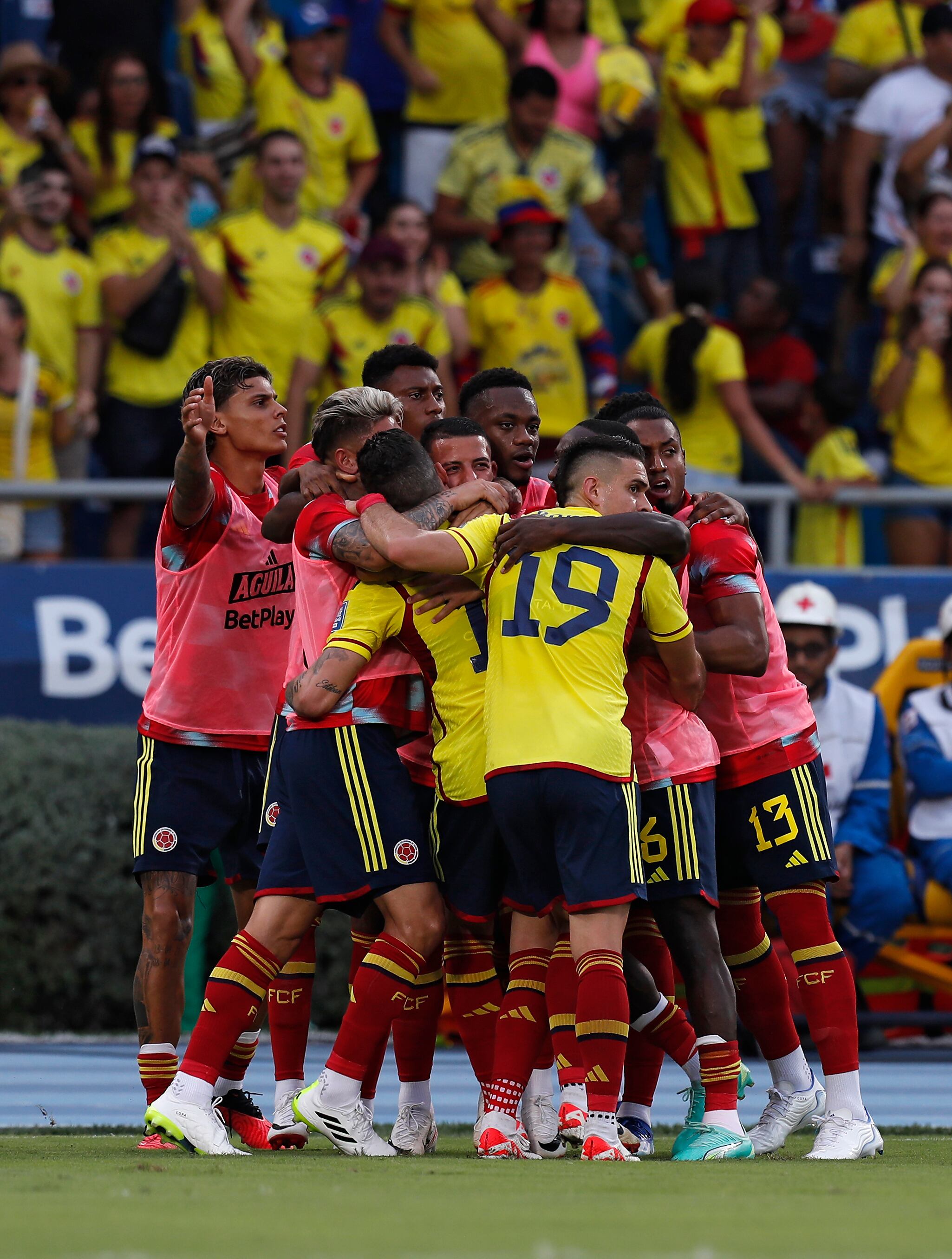 Colombia vs Uruguay  empate 2-2 
Eliminatorias al Mundial 2026
 Selección Colombia de mayores
Barranquilla estadio Metropolitano
Octubre 12 del 2023
Foto Guillermo Torres Reina / Semana