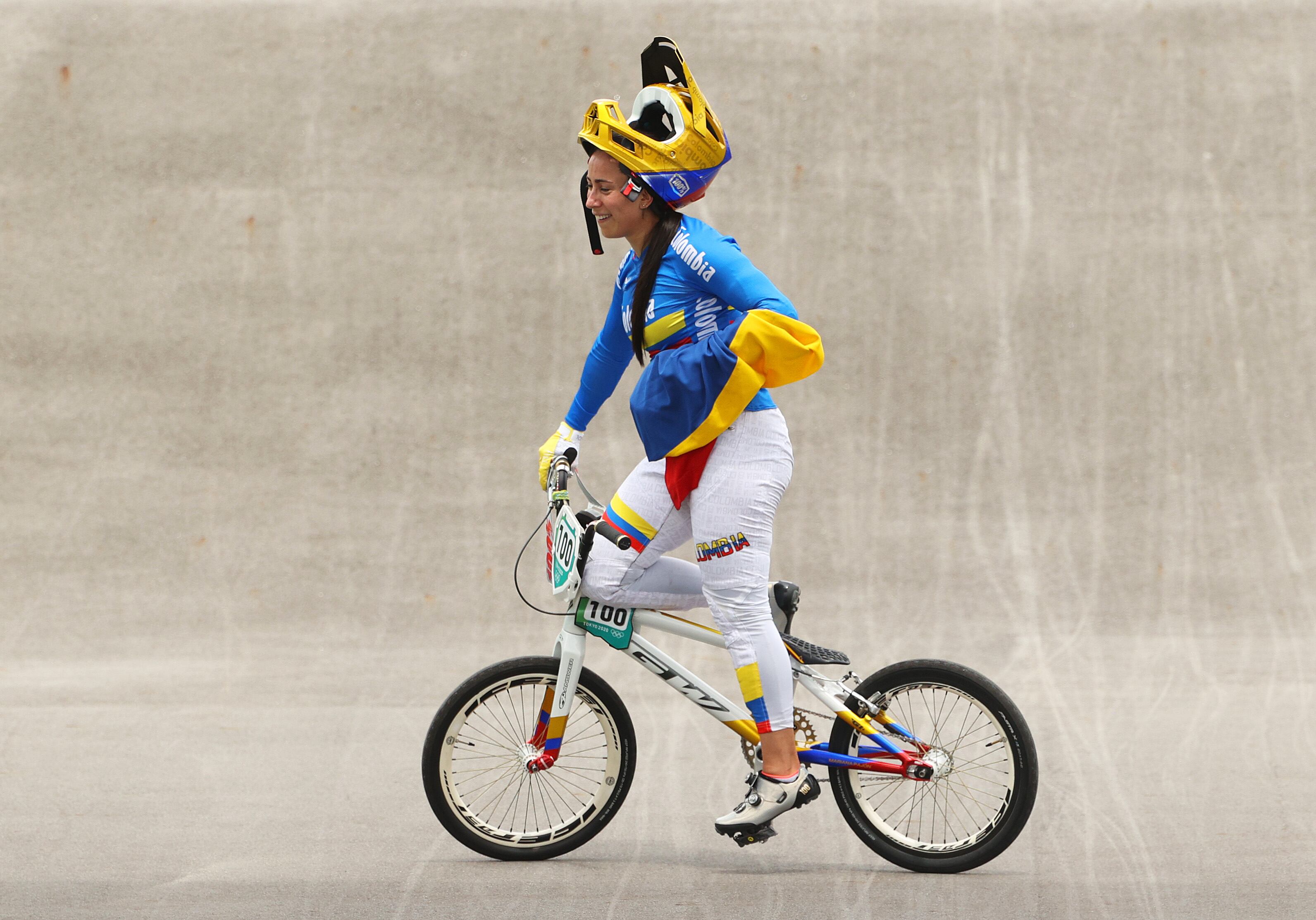 Mariana Pajón es la cara de Colombia en el BMX.