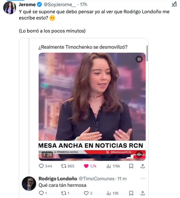 La publicación de Jerome Sanabria