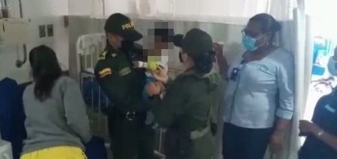 El bebé fue encontrado en el barrio Bolívar de Buenaventura.