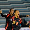 Juana Ortegón abrió la cuenta ante Brasil