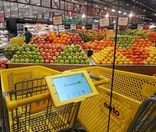 Primera feria de tecnología de Almacenes Éxito