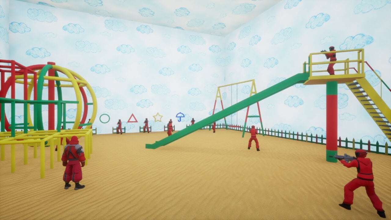 Chilenos se inspiraron en la serie el juego del calamar para crear un juego.