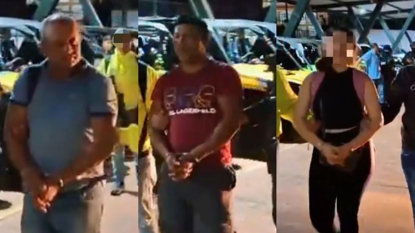 Capturados en Calamar, Guaviare.