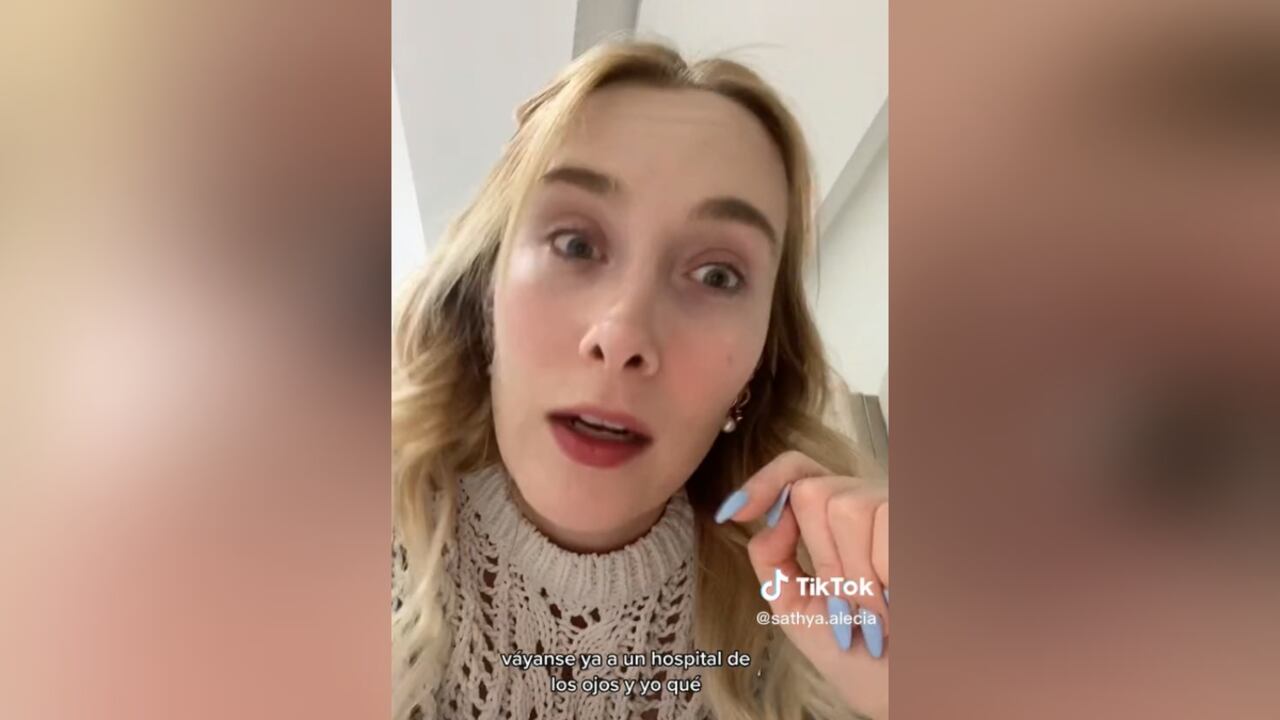 La mujer resaltó que temía que le pusieran un parche.