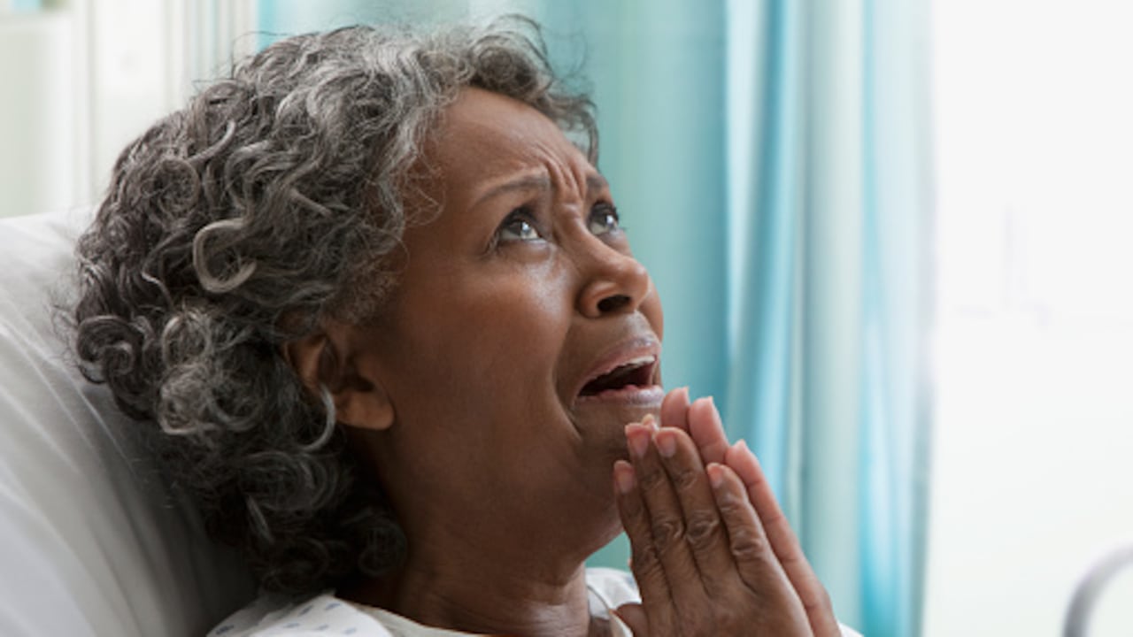 Puede pasar que al momento de orar se sientan ganas de llorar.