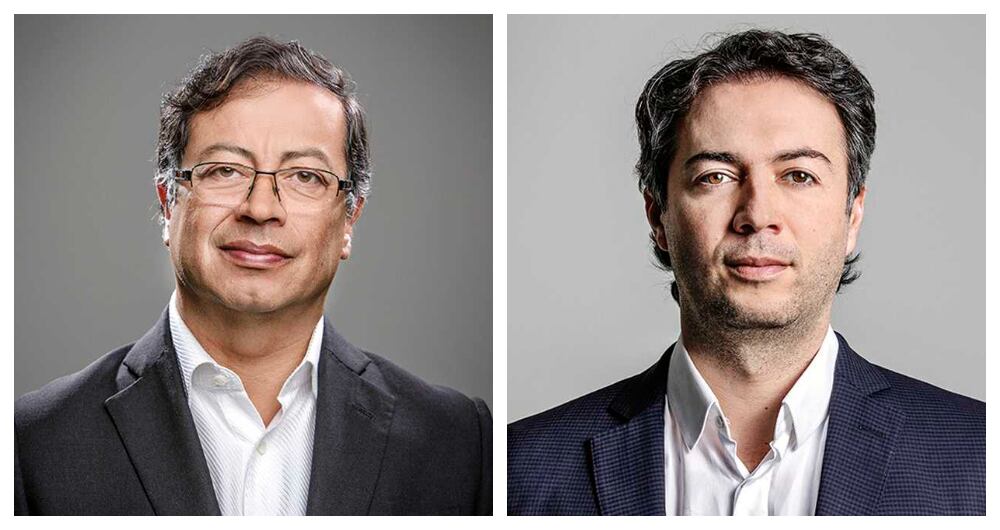 Gustavo Petro y Daniel Quintero.