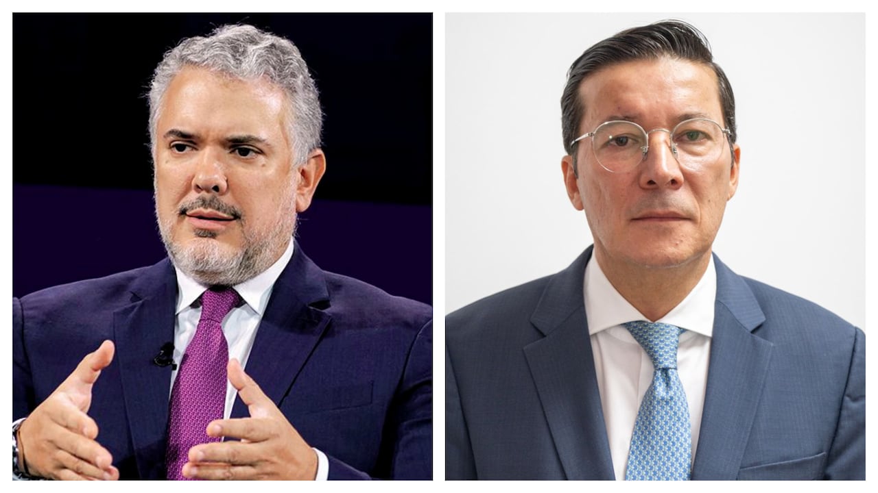 Iván Duque y Hernán Penagos.