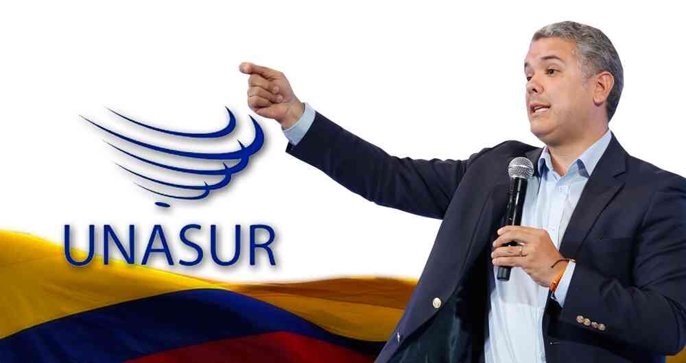 El presidente Iván Duque prometió en campaña que retiraría al país de Unasur.
