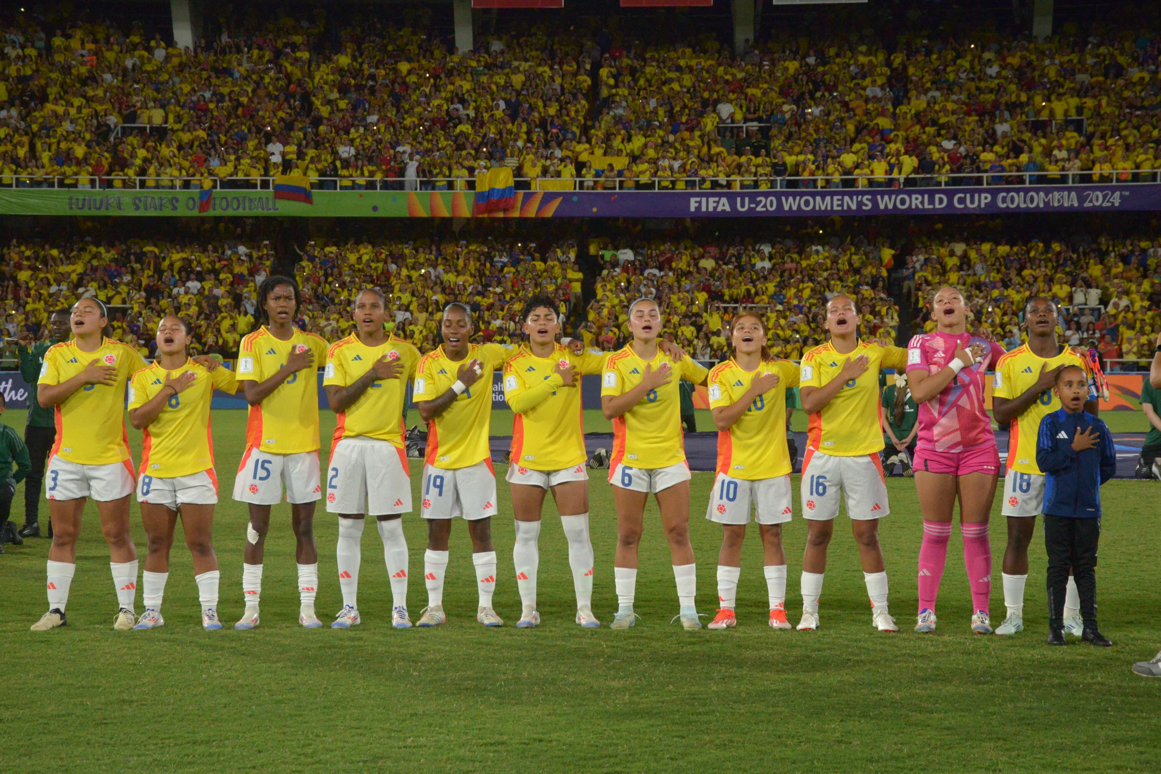 Colombia vs Corea del Sur - octavos de final - Mundial Femenino Sub-20 - Estadio Pascual Guerrero