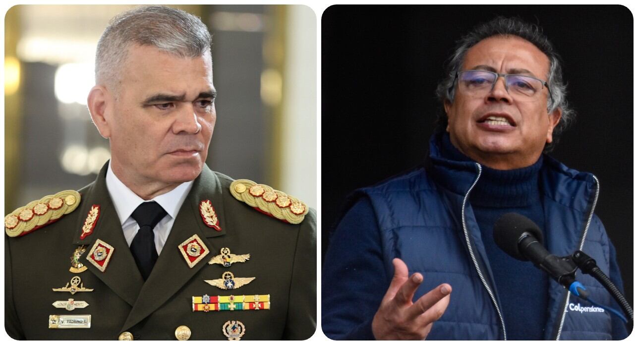 Vladimir Padrino y Gustavo Petro