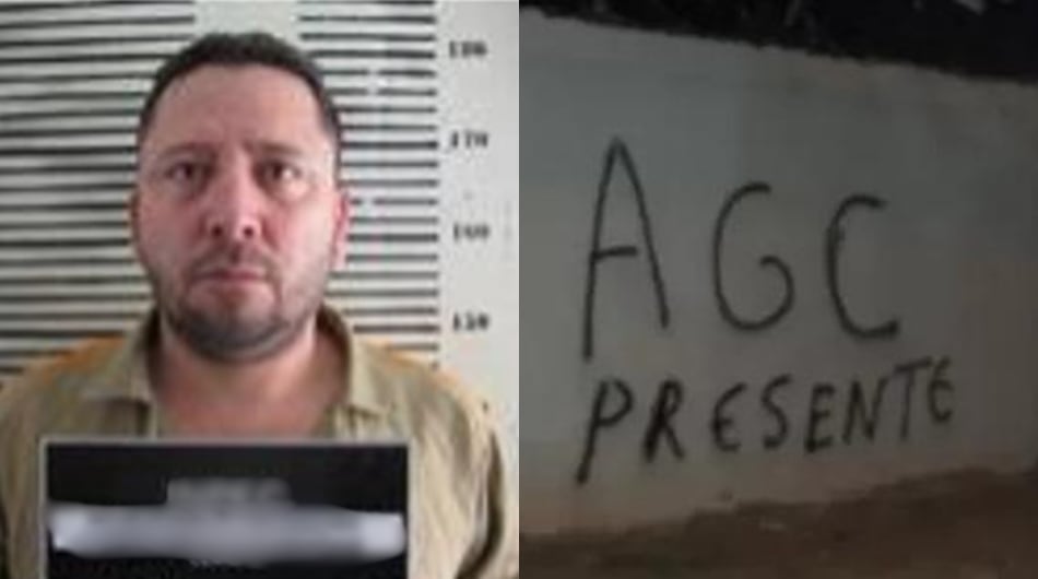 Alias 'Rodrigo', supuesto líder de red al servicio de las AGC.
