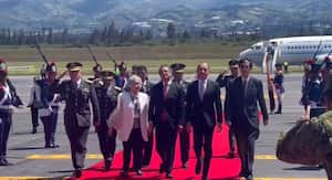 Presidente Gustavo Petro llegó a Ecuador