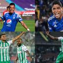 Fernando Uribe, Luis Carlos Ruíz, Jhon Duque y Andrés Felipe Román.