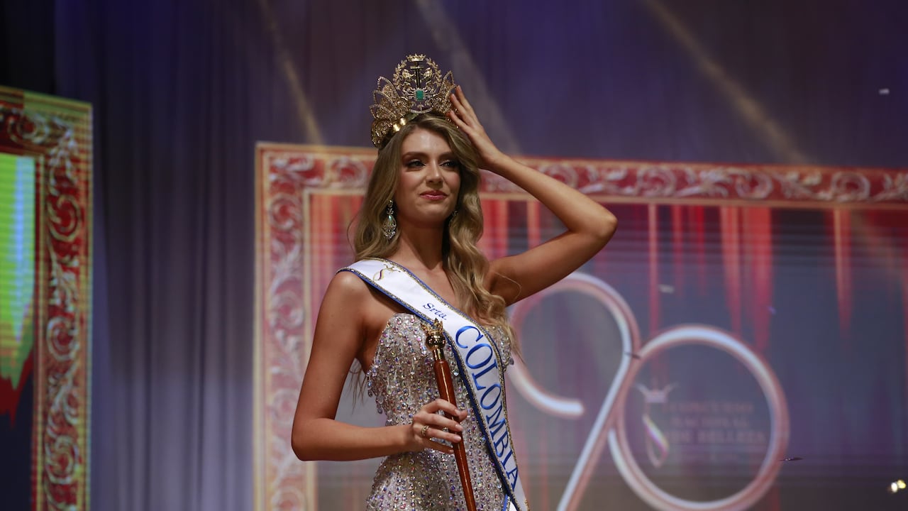 Catalina Duque Abréu, Señorita Antioquia, fue elegida esta noche como la nueva soberana de los colombianos.