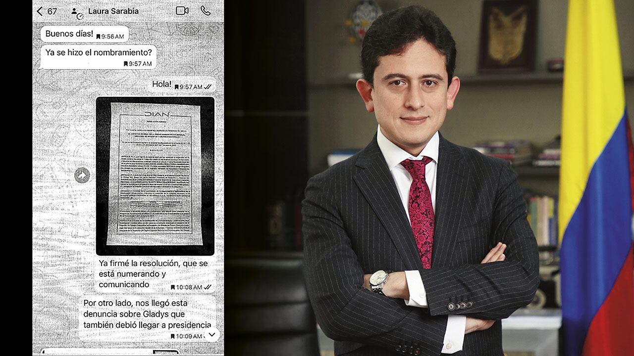  Este chat es una prueba contundente de cómo Laura Sarabia dio la orden de realizar un nombramiento en la Dian. Según Luis Carlos Reyes, la instrucción venía del presidente Petro. 