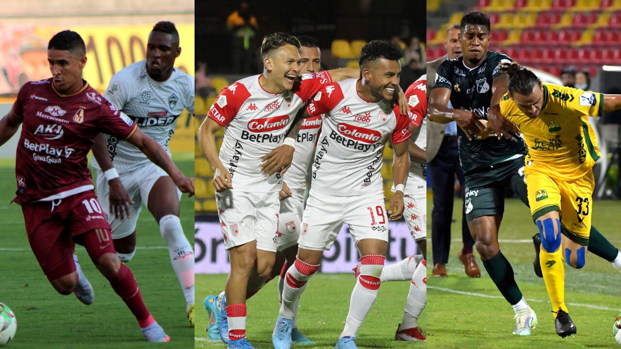 Tolima y Cali cayeron ante Patriotas y Bucaramanga