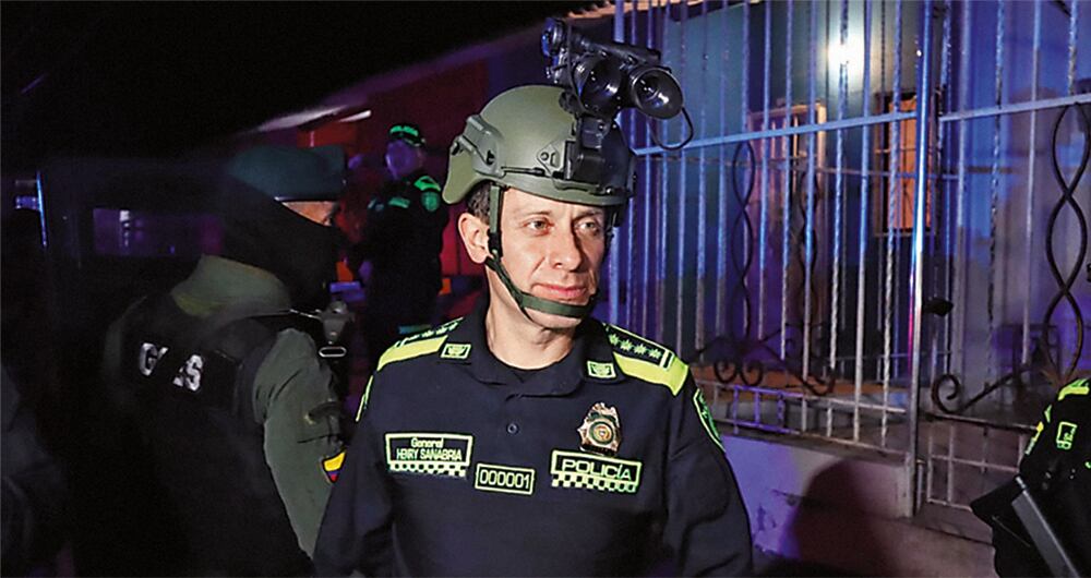 general HENRY SANABRIA Director de la Policía