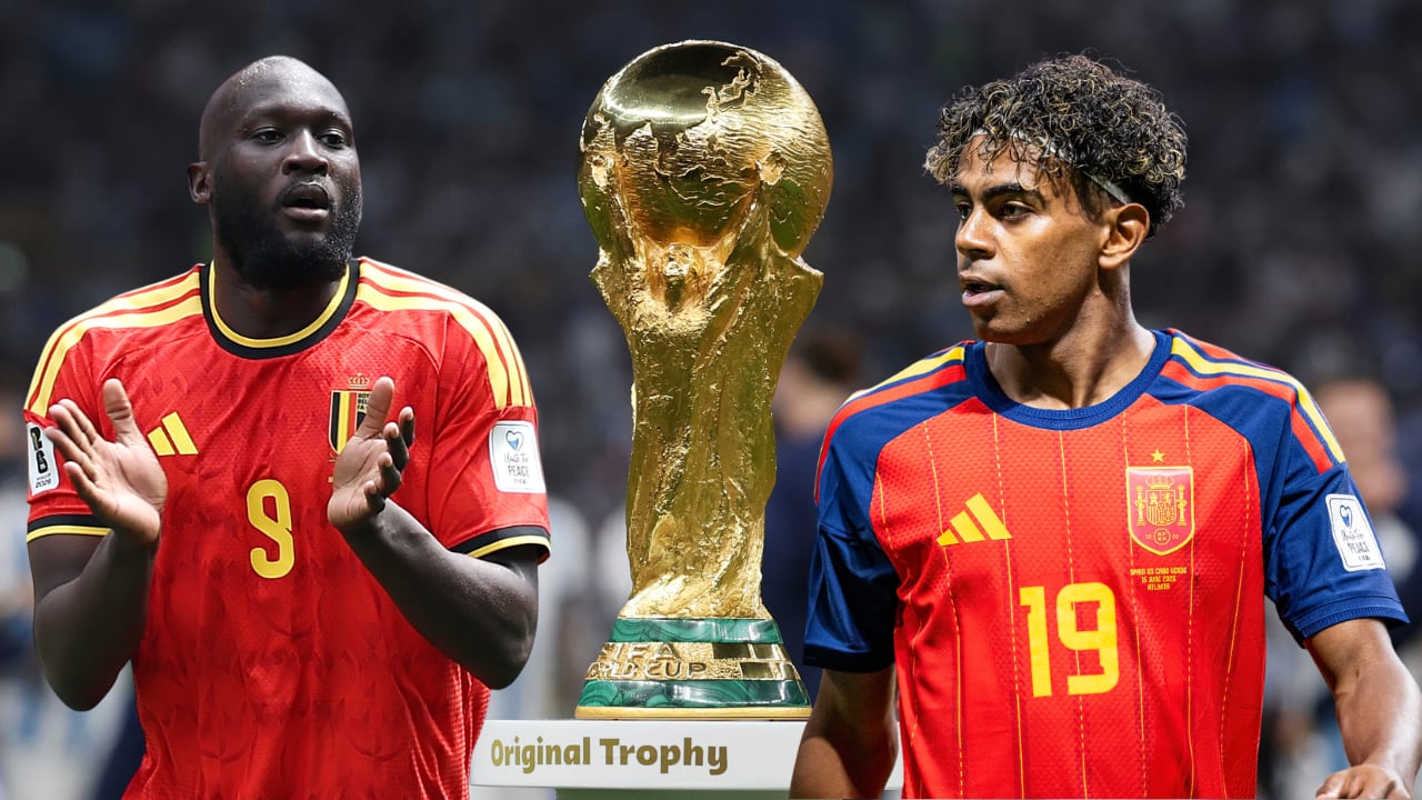 Romelu Lukaku y Lamine Yamal tendrán acción con Bélgica y España este domingo, 21 de junio, en el Mundial 2026