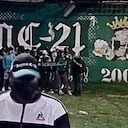 Las barras bravas lanzaron duro mensaje en contra de jugadores y directivos.