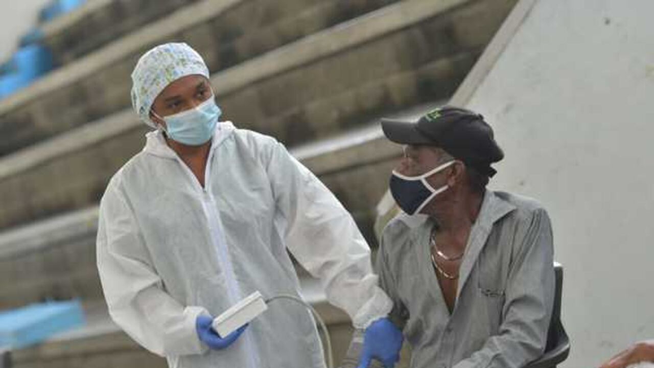 Megacentro de vacunación en Cali