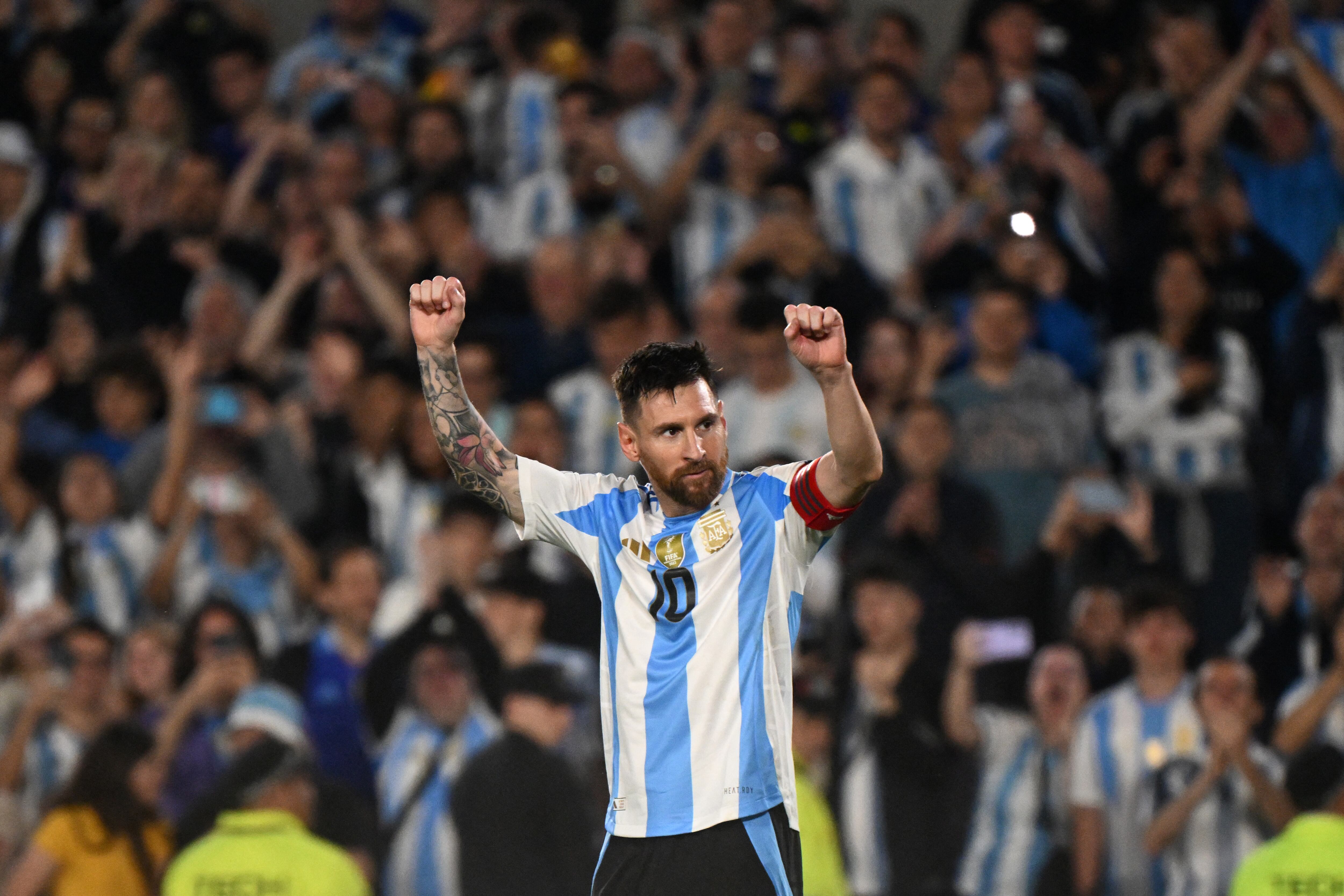 Lionel Messi guio la victoria de Argentina