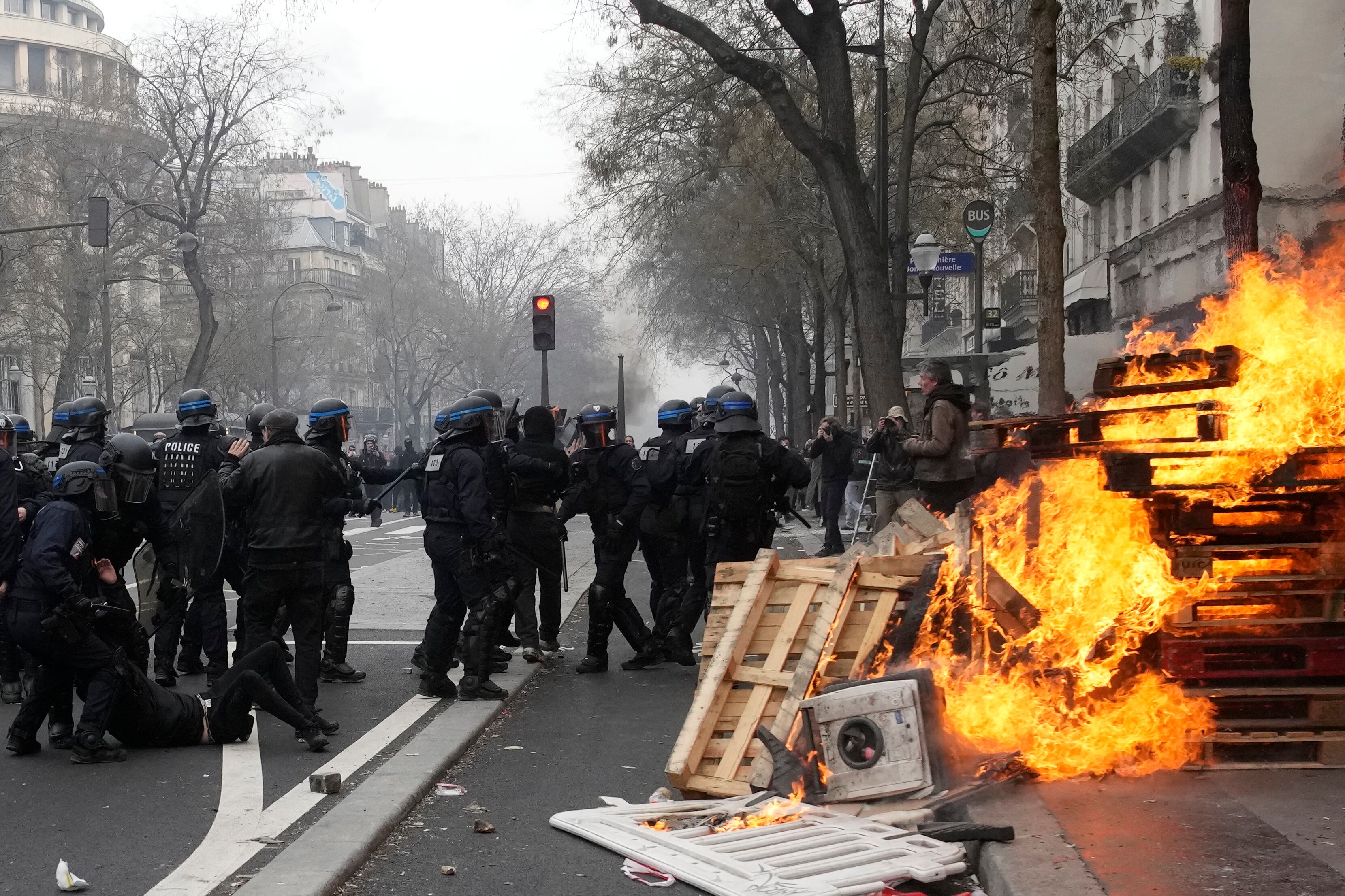 Protestas en Francia