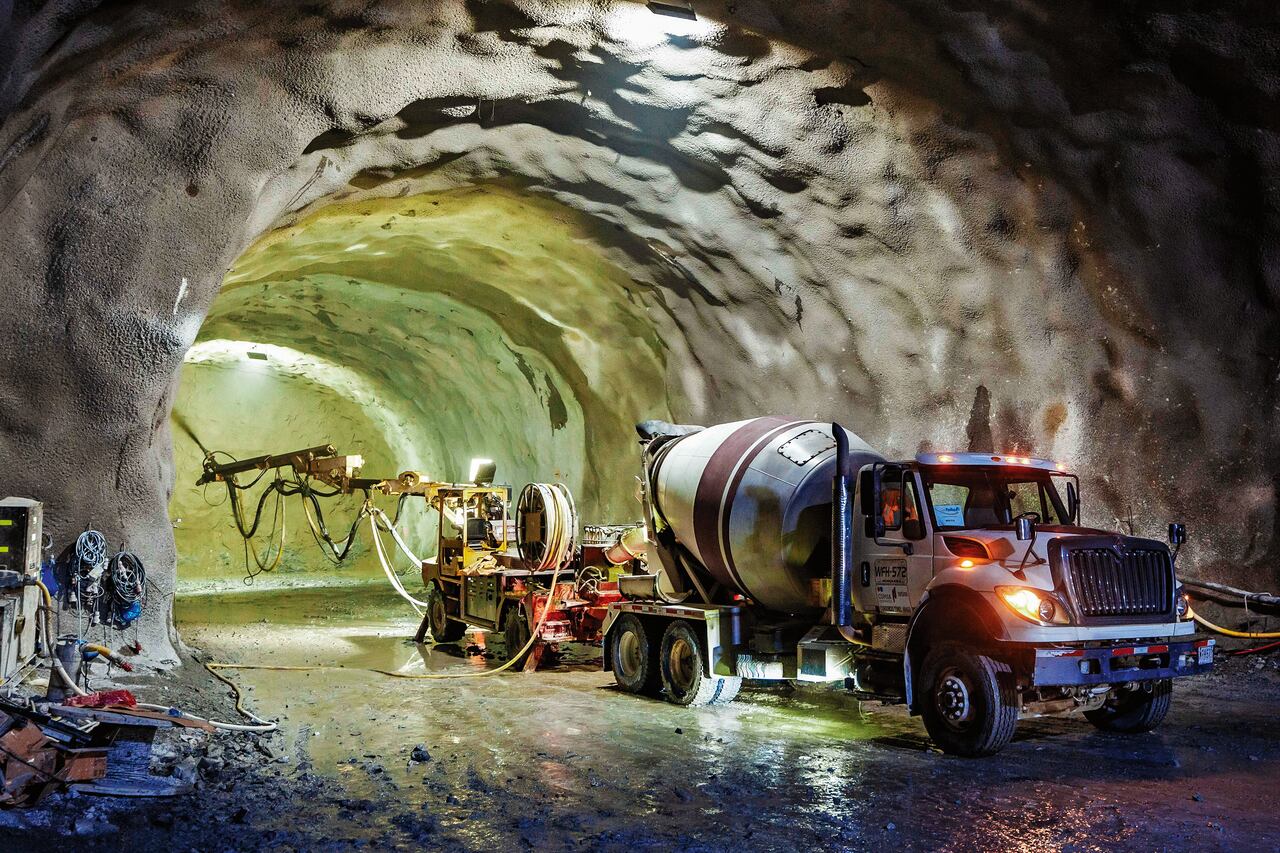 En Colombia, el método más usado para hacer túneles es el austriaco, en especial en geologías complejas.