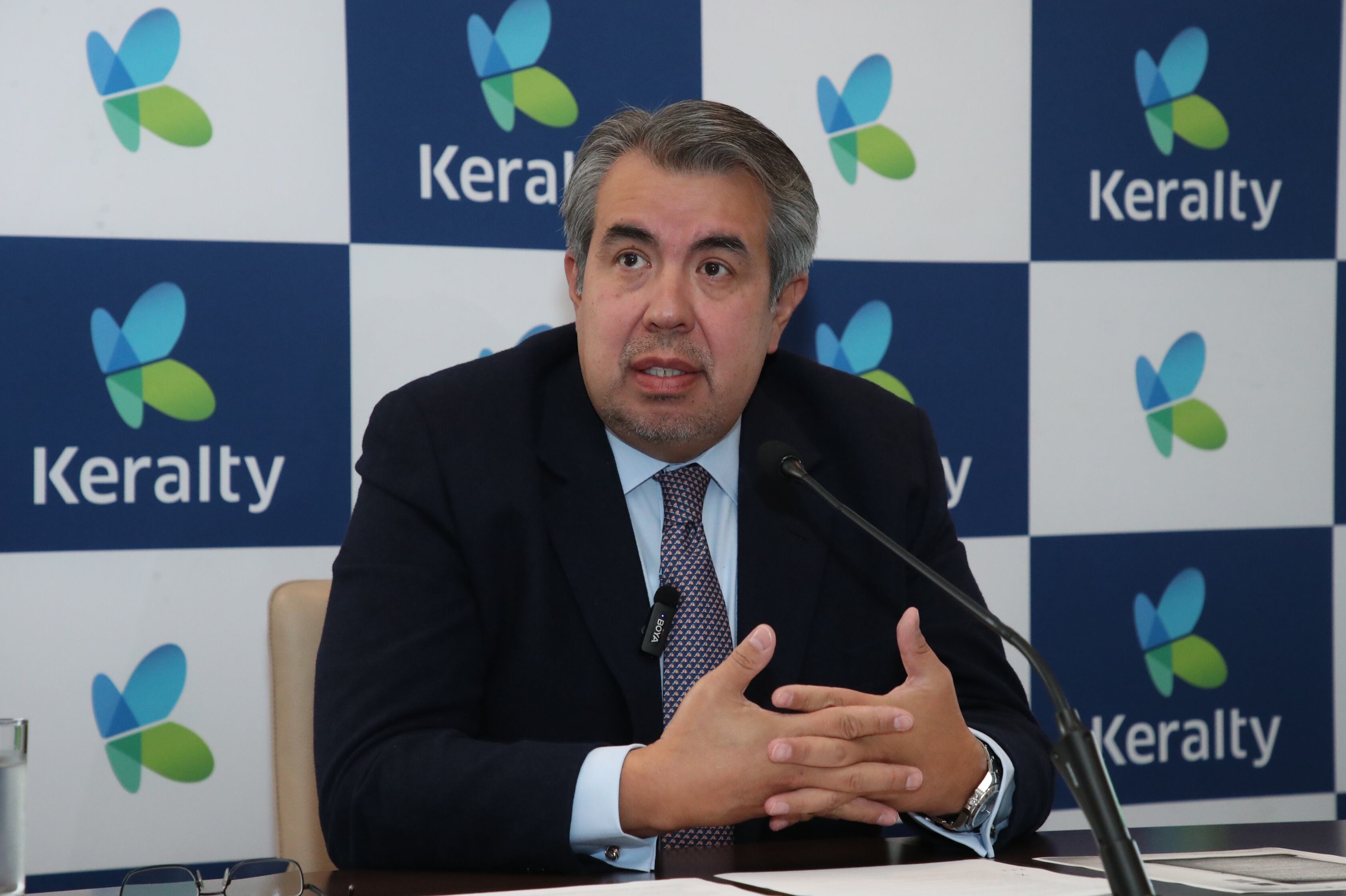 Abogado del grupo Keralty Juan David Riveros