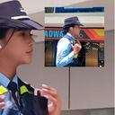 Tiene 28 años y ha sido nombrada en redes sociales como la agente más bella, gracias a un video que se volvió viral