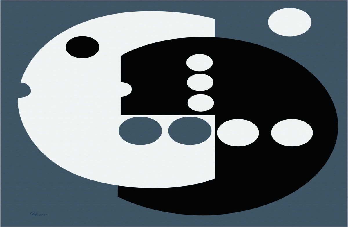 Inicialmente sus pinturas fueron en blanco y negro, pero poco a poco incorporó colores más variados e inesperados. / Cortesía del MAMBO