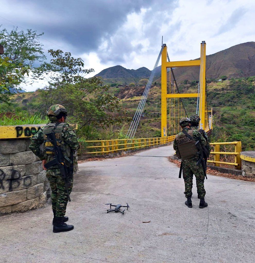 El Ejército ya se encuentra en varios puntos del oriente del Cauca, protegiendo a las comunidades indígenas.