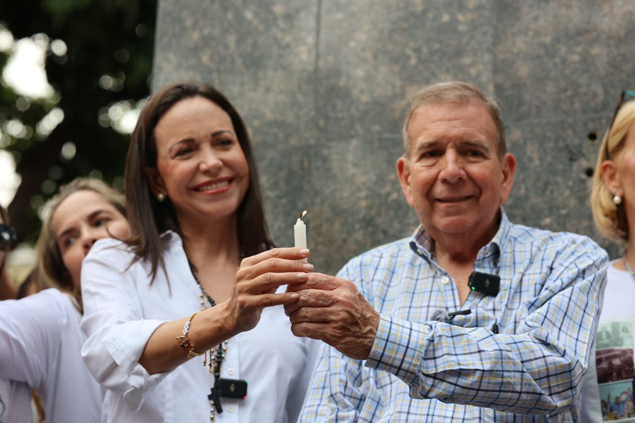 María Corina Machado y Edmundo González, considerados el eje central del liderazgo opositor.