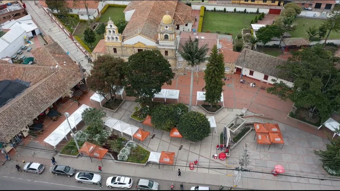 Vista aérea de Cota - Cundinamarca